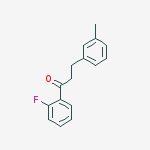 2-FLUORO-3-(3-METHYLPHENYL)PROPIOPHENONE