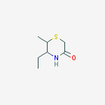 5-Ethyl-6-methylthiomorpholin-3-one