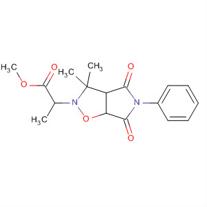 2H-Pyrrolo[3,4-d]isoxazole-2-propanoic acid,hexahydro-3,3-dimethyl-4,6-dioxo-5-phenyl-, methyl ester, cis-