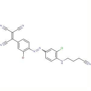 Ethenetricarbonitrile,[3-bromo-4-[[3-chloro-4-[(2-cyanoethyl)methylamino]phenyl]azo]phenyl]-