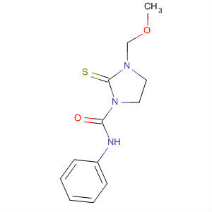 1-Imidazolidinecarboxamide, 3-(methoxymethyl)-N-phenyl-2-thioxo-
