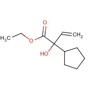 Cyclopentaneacetic acid, a-ethenyl-1-hydroxy-, ethyl ester