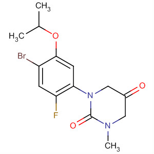 2,5-Pyrimidinedione,1-[4-bromo-2-fluoro-5-(1-methylethoxy)phenyl]tetrahydro-3-methyl-