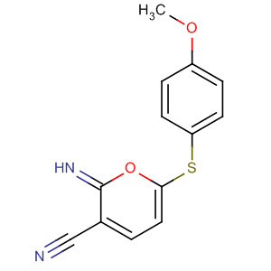 2H-Thiopyran-3-carbonitrile, 2-imino-6-(4-methoxyphenyl)-