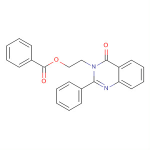 4(3H)-Quinazolinone, 3-[2-(benzoyloxy)ethyl]-2-phenyl-