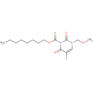 1(2H)-Pyrimidinecarbothioic acid,5-fluoro-3,6-dihydro-3-(methoxymethyl)-2,6-dioxo-, S-octyl ester