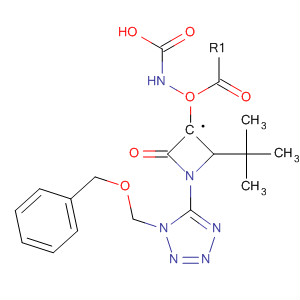Carbamic acid,[2-oxo-1-[1-[(phenylmethoxy)methyl]-1H-tetrazol-5-yl]-3-azetidinyl]-,1,1-dimethylethyl ester, (S)-