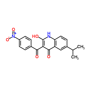 (3e)-3-[hydroxy-(4-nitrophenyl)methylidene]-6-propan-2-yl-1h-quinoline-2,4-dione