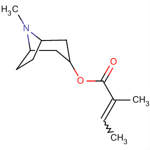 2-Butenoic acid, 2-methyl-, 8-methyl-8-azabicyclo[3.2.1]octane-3,6-diylester