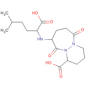 6H-Pyridazino[1,2-a][1,2]diazepine-1-carboxylic acid,9-[(1-carboxy-4-methylpentyl)amino]octahydro-6,10-dioxo-