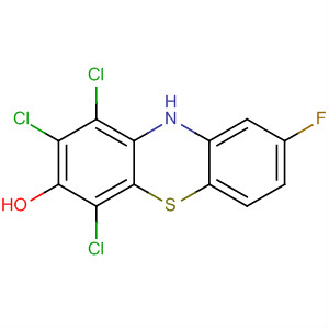 10H-Phenothiazin-3-ol, 1,2,4-trichloro-8-fluoro-