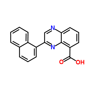 3-NAPHTHALEN-1-YL-QUINOXALINE-5-CARBOXYLIC ACID