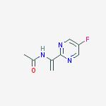 Acetamide,  N-[1-(5-fluoro-2-pyrimidinyl)ethenyl]-