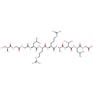 Glycine,L-cysteinylglycylglycyl-L-leucyl-L-arginyl-L-arginyl-L-alanyl-L-threonyl-L-leucyl-