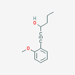 1-Hexyn-3-ol, 1-(2-methoxyphenyl)-