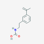 {2-[3-(1-methylethenyl)phenyl]ethyl}carbamic acid