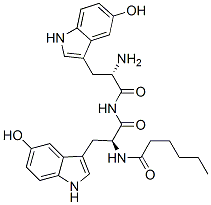N-hexanoyl-5-hydroxytryptophyl-5-hydroxytryptophanamide