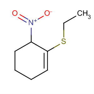 Cyclohexene, 1-(ethylthio)-6-nitro-