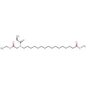 Hexadecanoic acid,16-[(2-ethoxy-2-oxoethyl)(1-oxo-2-propenyl)amino]-, methyl ester
