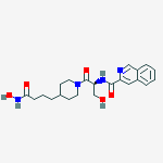3-Isoquinolinecarboxamide,  N-[(1S)-2-[4-[4-(hydroxyamino)-4-oxobutyl]-1-piperidinyl]-1-(hydroxymethyl)-2-oxoethyl]-