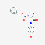 2,5-Diazaspiro[3.4]octane-5-carboxylic acid, 2-(4-methoxyphenyl)-1-oxo-, phenylmethyl ester
