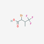 2-Bromo-3-methyl-4,4,4-trifluorobutyric acid