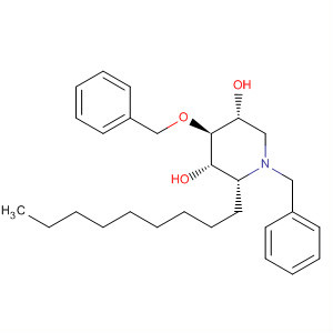 3,5-Piperidinediol, 2-nonyl-4-(phenylmethoxy)-1-(phenylmethyl)-,(2R,3S,4S,5R)-