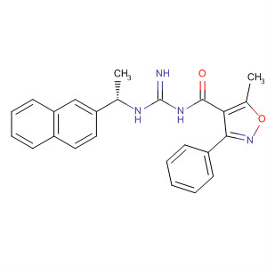 4-Isoxazolecarboxamide,N-[imino[[(1S)-1-(2-naphthalenyl)ethyl]amino]methyl]-5-methyl-3-phenyl-