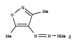 Isoxazole,4-(3,3-dimethyl-1-triazen-1-yl)-3,5-dimethyl-