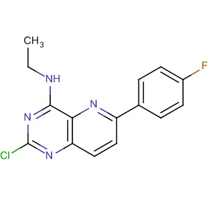 Pyrido[3,2-d]pyrimidin-4-amine, 2-chloro-N-ethyl-6-(4-fluorophenyl)-