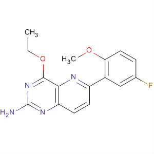 Pyrido[3,2-d]pyrimidin-2-amine, 4-ethoxy-6-(5-fluoro-2-methoxyphenyl)-