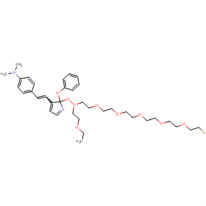 Benzenamine,4-[2-[6-[(23-fluoro-3,6,9,12,15,18,21-heptaoxatricos-1-yl)oxy]-2-benzoxazolyl]ethenyl]-N,N-dimethyl-
