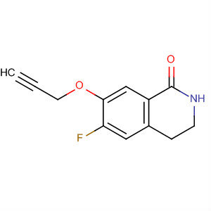 1(2H)-Isoquinolinone, 6-fluoro-3,4-dihydro-7-(2-propyn-1-yloxy)-