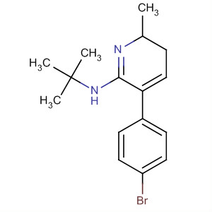 2-Pyridinamine,3-(4-bromophenyl)-N-(1,1-dimethylethyl)-5,6-dihydro-6-methyl-