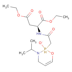Aspartic acid,N-[2-[tetrahydro-3-(1-methylethyl)-2-oxido-2H-1,3,2-oxazaphosphorin-2-yl]acetyl]-, 1,4-diethyl ester