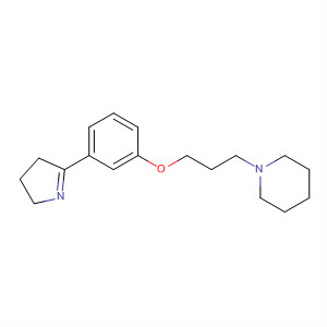 Piperidine, 1-[3-[3-(3,4-dihydro-2H-pyrrol-5-yl)phenoxy]propyl]-
