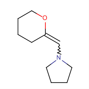 Pyrrolidine, 1-[(tetrahydro-2H-pyran-2-ylidene)methyl]-