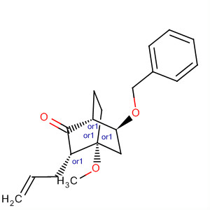 Bicyclo[2.2.2]octan-2-one,4-methoxy-6-(phenylmethoxy)-3-(2-propen-1-yl)-, (1R,3S,4R,6S)-rel-