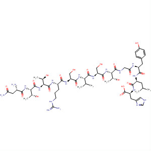 L-Histidine,L-asparaginyl-L-threonyl-L-threonyl-L-arginyl-L-seryl-L-valyl-L-seryl-L-threonylglycyl-L-tyrosyl-L-leucyl-