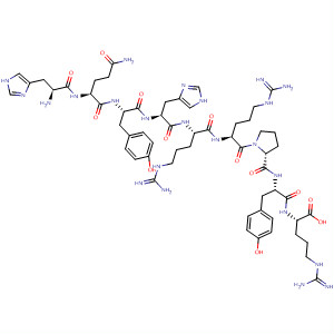 L-Arginine,L-histidyl-L-glutaminyl-L-tyrosyl-L-histidyl-L-arginyl-L-arginyl-L-prolyl-L-tyrosyl-