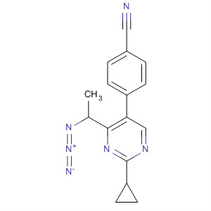 Benzonitrile, 4-[4-(1-azidoethyl)-2-cyclopropyl-5-pyrimidinyl]-