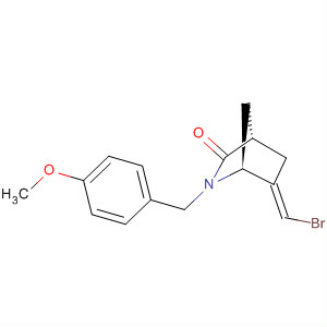 2-Azabicyclo[2.2.1]heptan-3-one,6-(bromomethylene)-2-[(4-methoxyphenyl)methyl]-, (1S,4S,6E)-