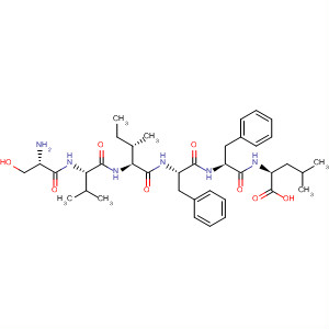 L-Leucine, L-seryl-L-valyl-L-isoleucyl-L-phenylalanyl-L-phenylalanyl-