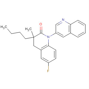 [1(2H),3'-Biquinolin]-2-one, 3-butyl-6-fluoro-3,4-dihydro-3-methyl-
