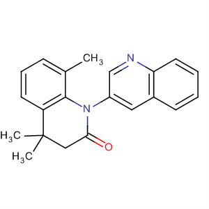 [1(2H),3'-Biquinolin]-2-one, 3,4-dihydro-4,4,8-trimethyl-