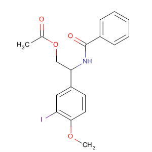Benzamide, N-[2-(acetyloxy)-1-(3-iodo-4-methoxyphenyl)ethyl]-