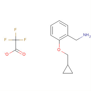 Benzenemethanamine, 2-(cyclopropylmethoxy)-, 2,2,2-trifluoroacetate(1:1)