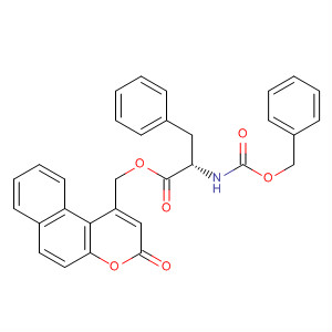L-Phenylalanine, N-[(phenylmethoxy)carbonyl]-,(3-oxo-3H-naphtho[2,1-b]pyran-1-yl)methyl ester