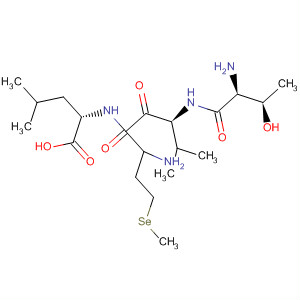 L-Leucine, L-threonyl-L-valyl-2-amino-4-(methylseleno)butanoyl-
