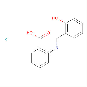 Benzoic acid, 2-[[(2-hydroxyphenyl)methylene]amino]-, potassium salt(1:1)